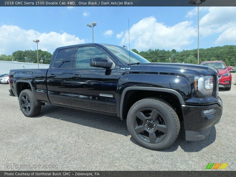 Onyx Black / Dark Ash/Jet Black 2018 GMC Sierra 1500 Double Cab 4WD