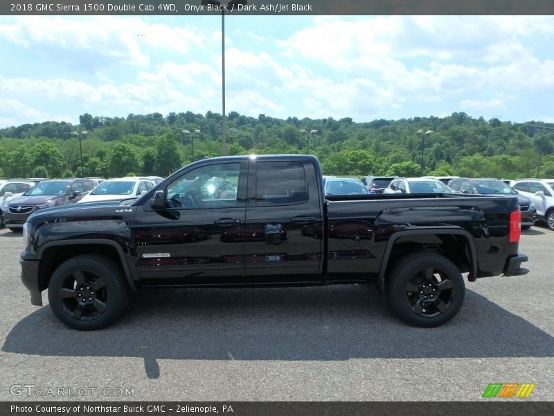 Onyx Black / Dark Ash/Jet Black 2018 GMC Sierra 1500 Double Cab 4WD