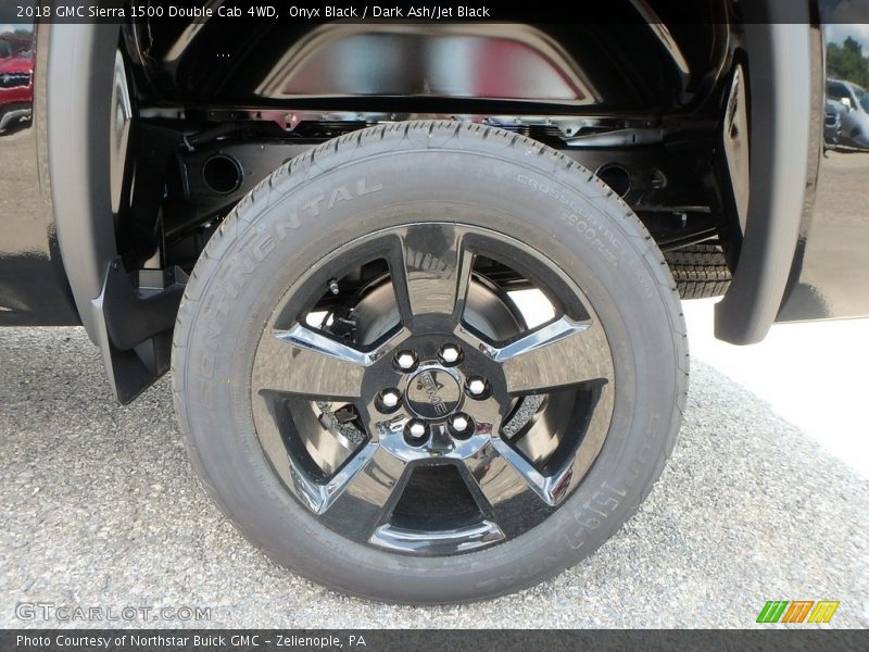 Onyx Black / Dark Ash/Jet Black 2018 GMC Sierra 1500 Double Cab 4WD