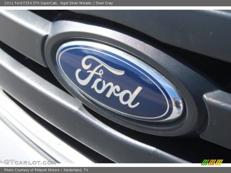 Ingot Silver Metallic / Steel Gray 2011 Ford F150 STX SuperCab