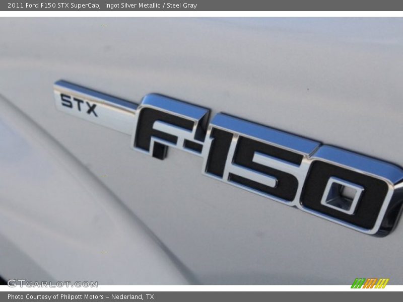 Ingot Silver Metallic / Steel Gray 2011 Ford F150 STX SuperCab