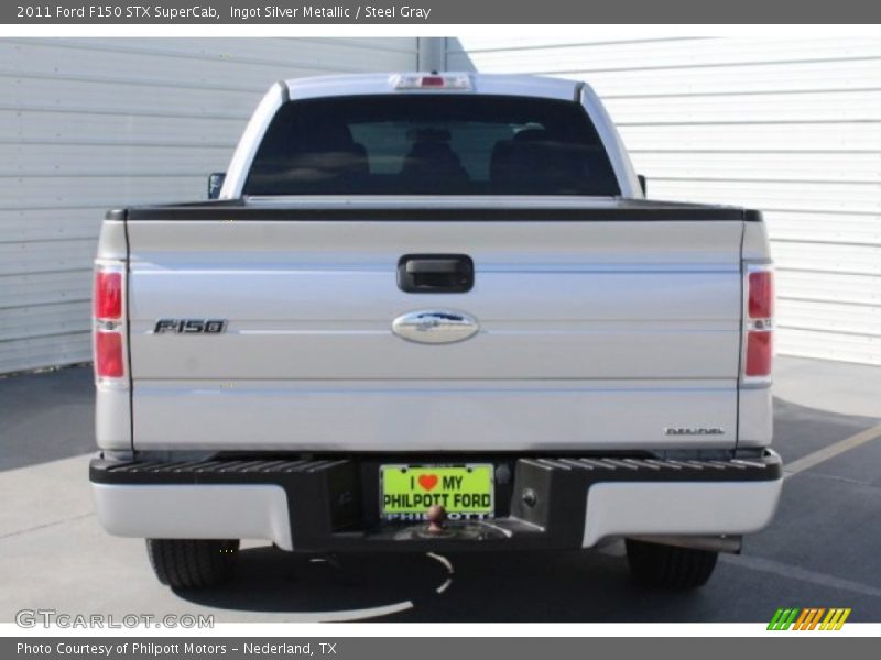 Ingot Silver Metallic / Steel Gray 2011 Ford F150 STX SuperCab