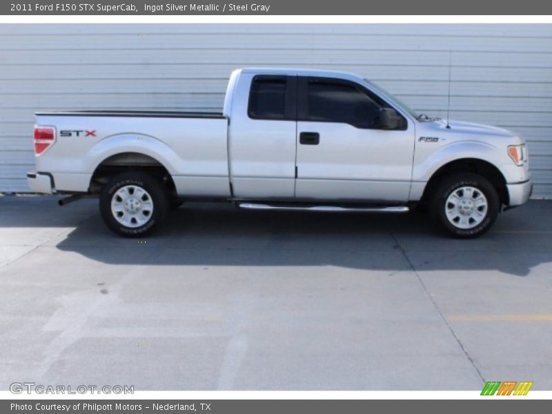 Ingot Silver Metallic / Steel Gray 2011 Ford F150 STX SuperCab
