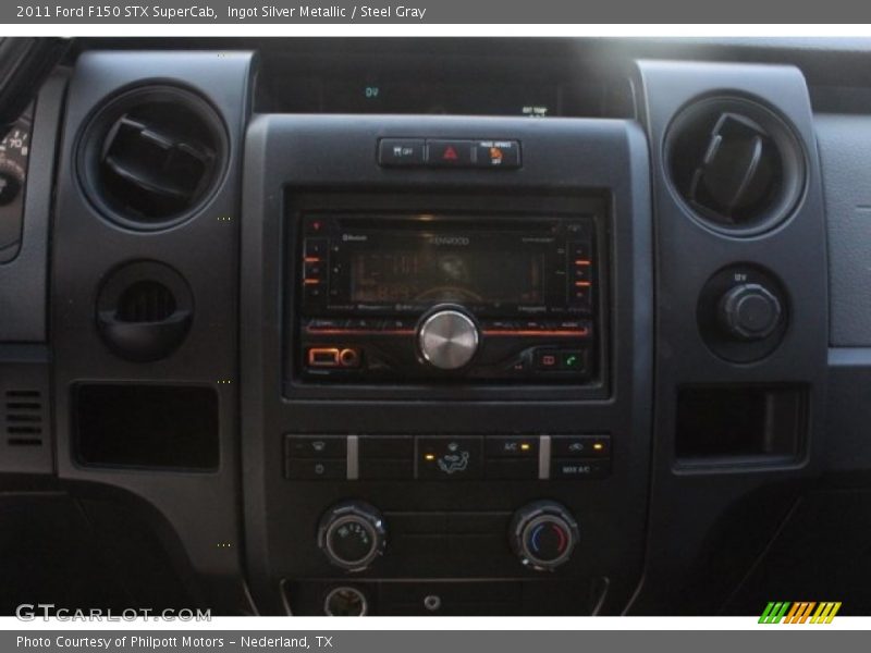 Ingot Silver Metallic / Steel Gray 2011 Ford F150 STX SuperCab