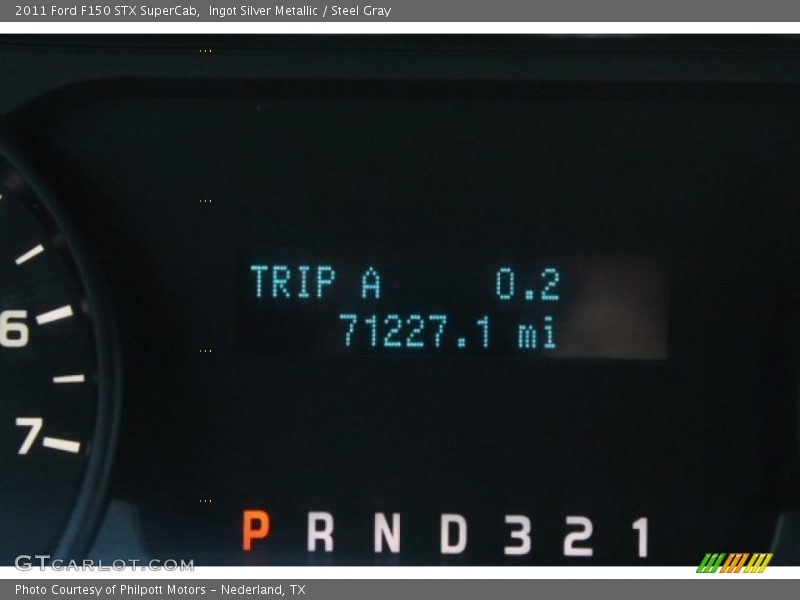 Ingot Silver Metallic / Steel Gray 2011 Ford F150 STX SuperCab