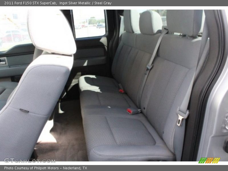 Ingot Silver Metallic / Steel Gray 2011 Ford F150 STX SuperCab