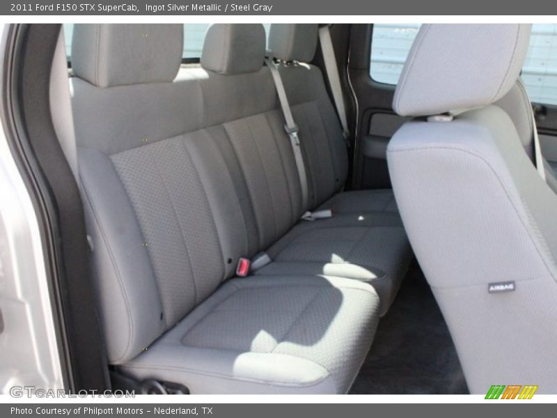Ingot Silver Metallic / Steel Gray 2011 Ford F150 STX SuperCab