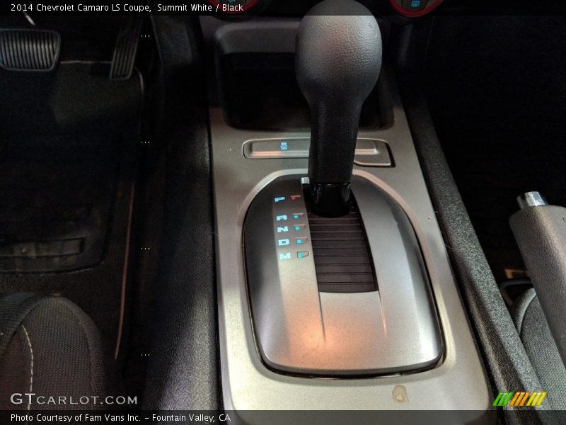 Summit White / Black 2014 Chevrolet Camaro LS Coupe