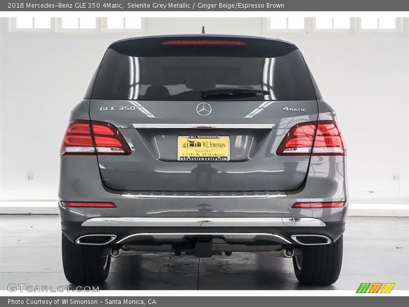 Selenite Grey Metallic / Ginger Beige/Espresso Brown 2018 Mercedes-Benz GLE 350 4Matic