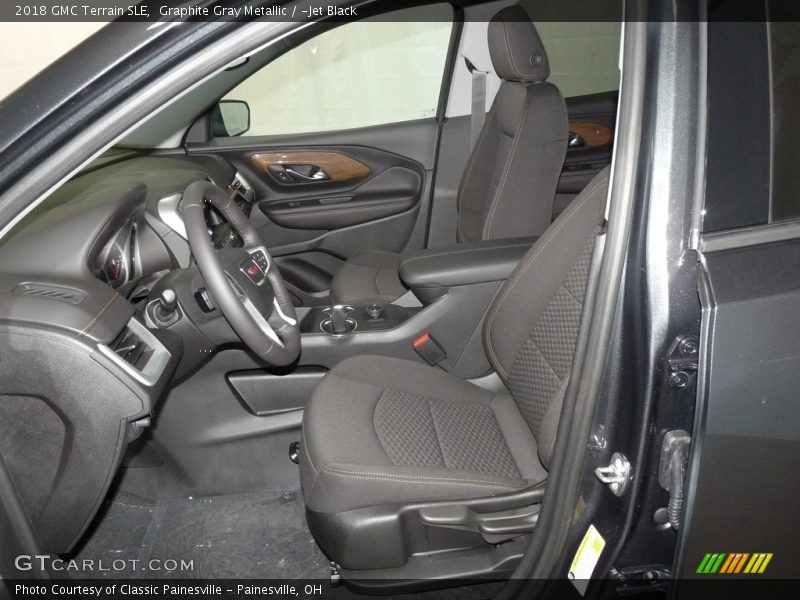 Graphite Gray Metallic / ­Jet Black 2018 GMC Terrain SLE