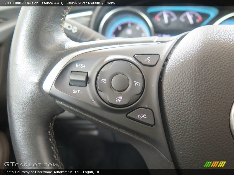 Galaxy Silver Metallic / Ebony 2018 Buick Envision Essence AWD