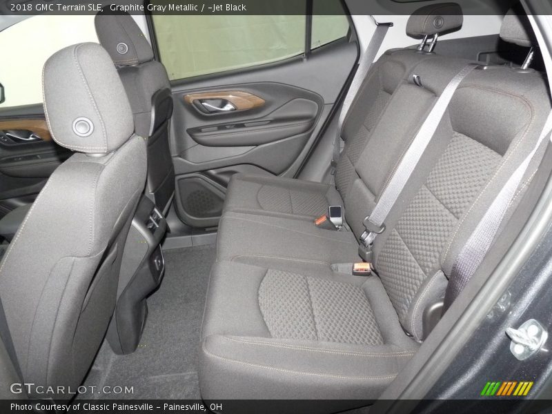 Graphite Gray Metallic / ­Jet Black 2018 GMC Terrain SLE