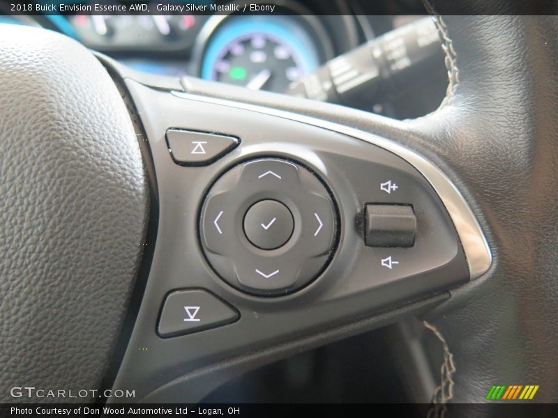 Galaxy Silver Metallic / Ebony 2018 Buick Envision Essence AWD