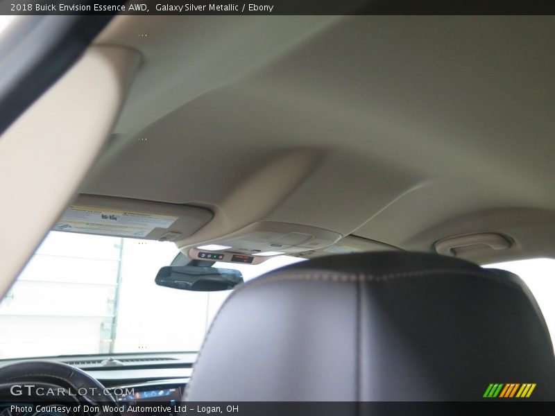 Galaxy Silver Metallic / Ebony 2018 Buick Envision Essence AWD