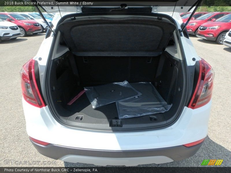 Summit White / Ebony 2018 Buick Encore Preferred