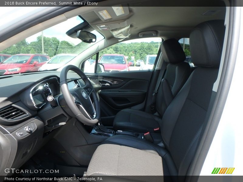 Summit White / Ebony 2018 Buick Encore Preferred