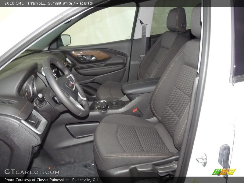 Summit White / ­Jet Black 2018 GMC Terrain SLE