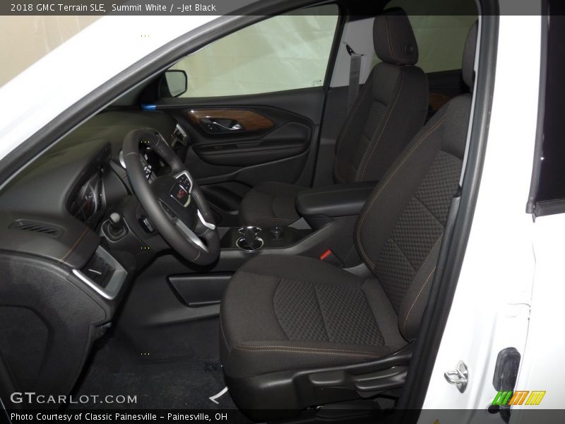 Summit White / ­Jet Black 2018 GMC Terrain SLE