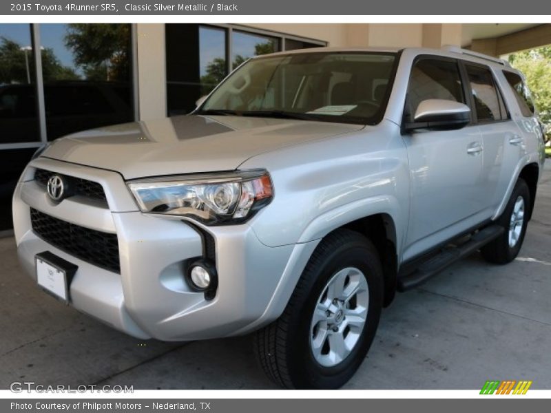 Classic Silver Metallic / Black 2015 Toyota 4Runner SR5