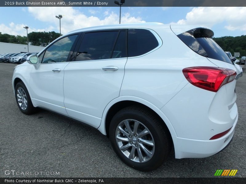 Summit White / Ebony 2019 Buick Envision Essence AWD