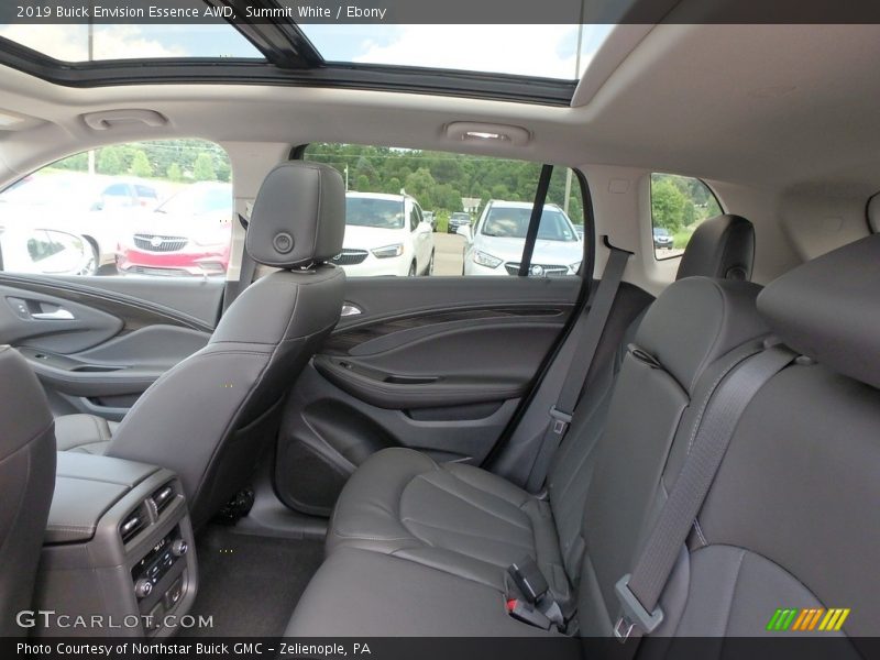 Rear Seat of 2019 Envision Essence AWD