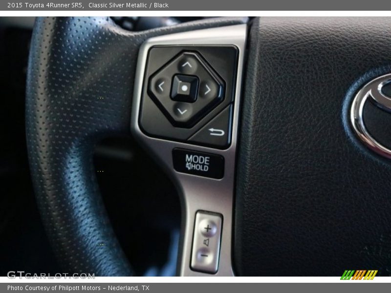 Classic Silver Metallic / Black 2015 Toyota 4Runner SR5