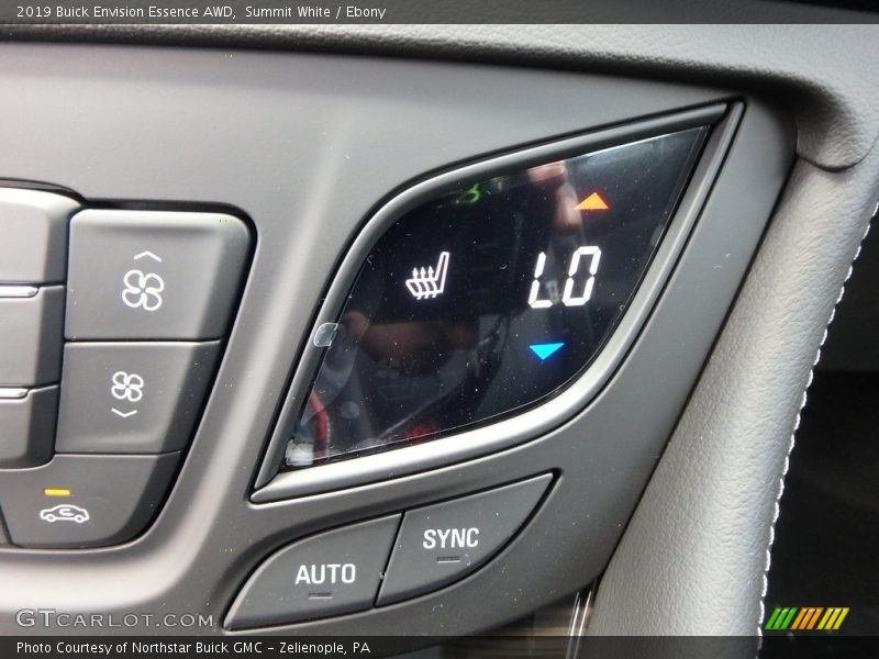 Controls of 2019 Envision Essence AWD