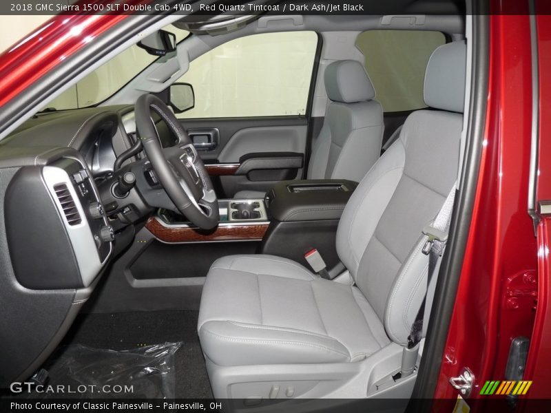 Red Quartz Tintcoat / Dark Ash/Jet Black 2018 GMC Sierra 1500 SLT Double Cab 4WD