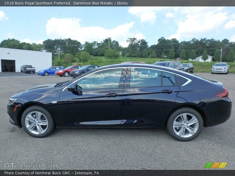  2018 Regal Sportback Preferred Darkmoon Blue Metallic
