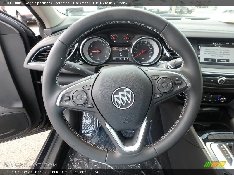  2018 Regal Sportback Preferred Steering Wheel