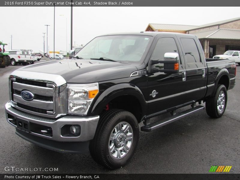Shadow Black / Adobe 2016 Ford F350 Super Duty Lariat Crew Cab 4x4
