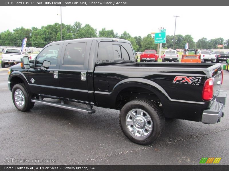 Shadow Black / Adobe 2016 Ford F350 Super Duty Lariat Crew Cab 4x4