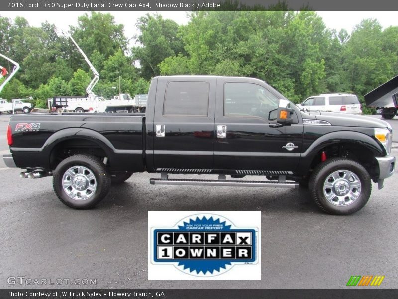 Shadow Black / Adobe 2016 Ford F350 Super Duty Lariat Crew Cab 4x4