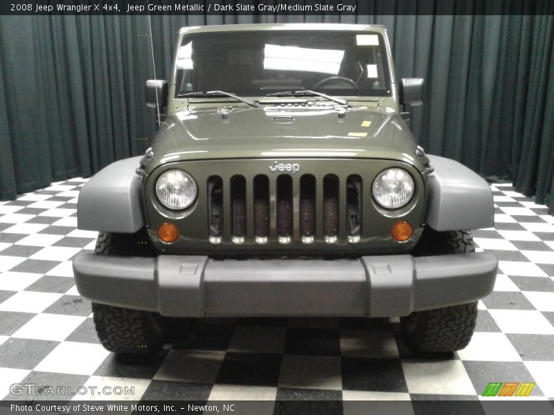 Jeep Green Metallic / Dark Slate Gray/Medium Slate Gray 2008 Jeep Wrangler X 4x4