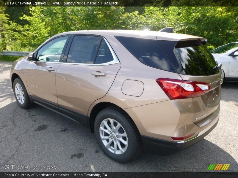 Sandy Ridge Metallic / Jet Black 2019 Chevrolet Equinox LT AWD