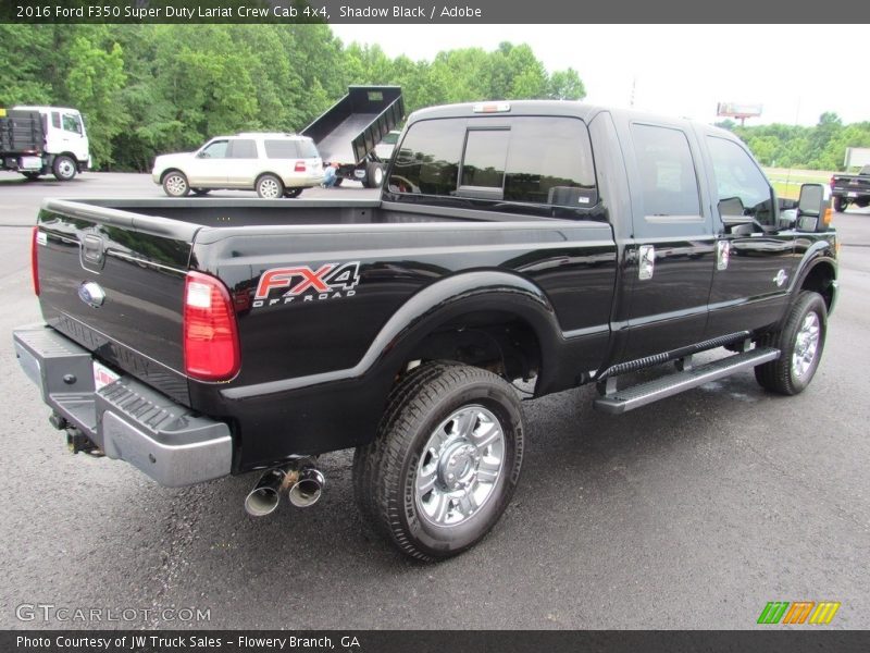 Shadow Black / Adobe 2016 Ford F350 Super Duty Lariat Crew Cab 4x4