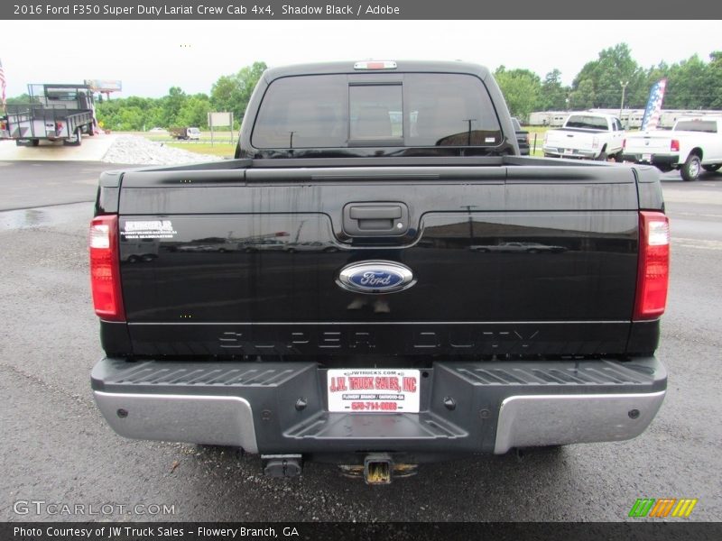 Shadow Black / Adobe 2016 Ford F350 Super Duty Lariat Crew Cab 4x4