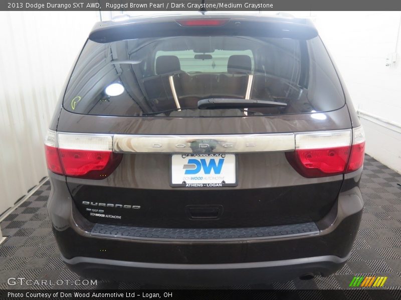Rugged Brown Pearl / Dark Graystone/Medium Graystone 2013 Dodge Durango SXT AWD