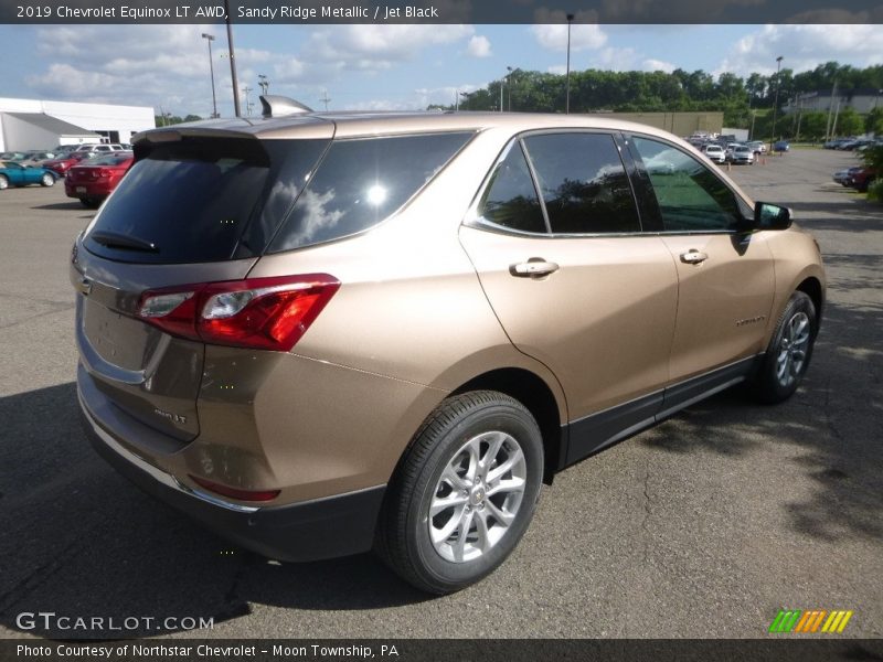 Sandy Ridge Metallic / Jet Black 2019 Chevrolet Equinox LT AWD
