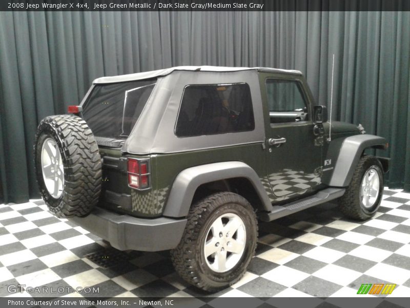 Jeep Green Metallic / Dark Slate Gray/Medium Slate Gray 2008 Jeep Wrangler X 4x4