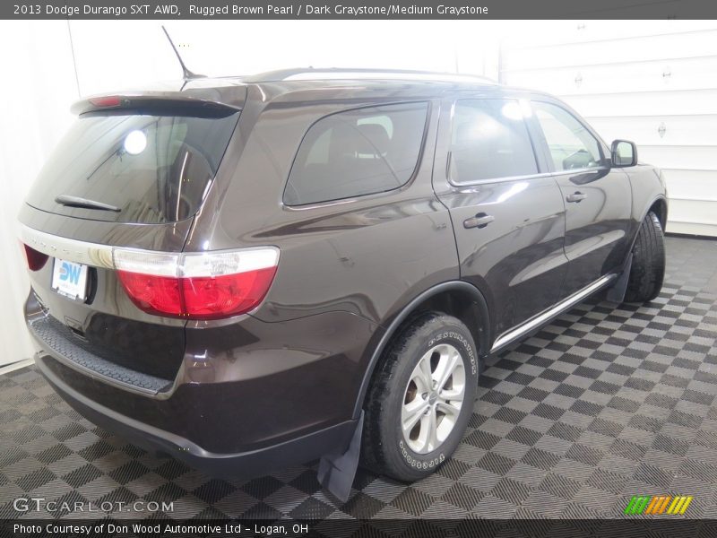 Rugged Brown Pearl / Dark Graystone/Medium Graystone 2013 Dodge Durango SXT AWD