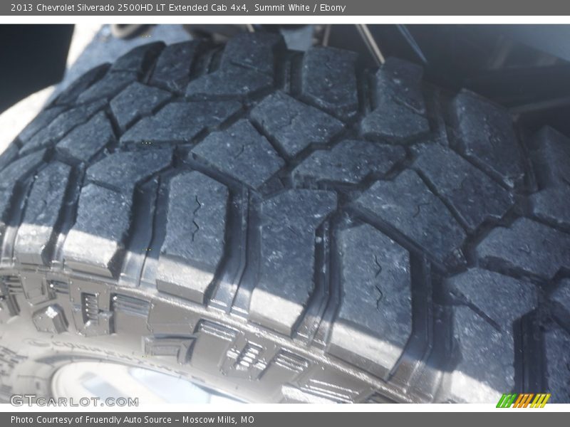 Summit White / Ebony 2013 Chevrolet Silverado 2500HD LT Extended Cab 4x4