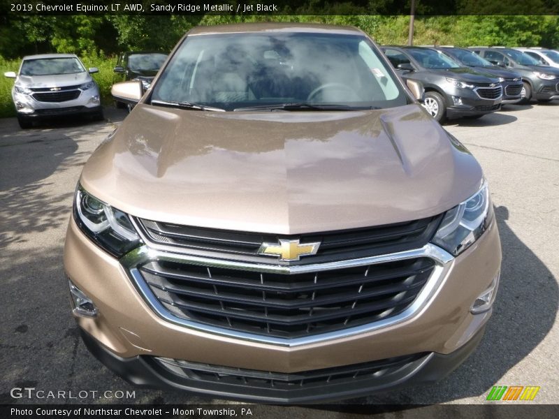 Sandy Ridge Metallic / Jet Black 2019 Chevrolet Equinox LT AWD