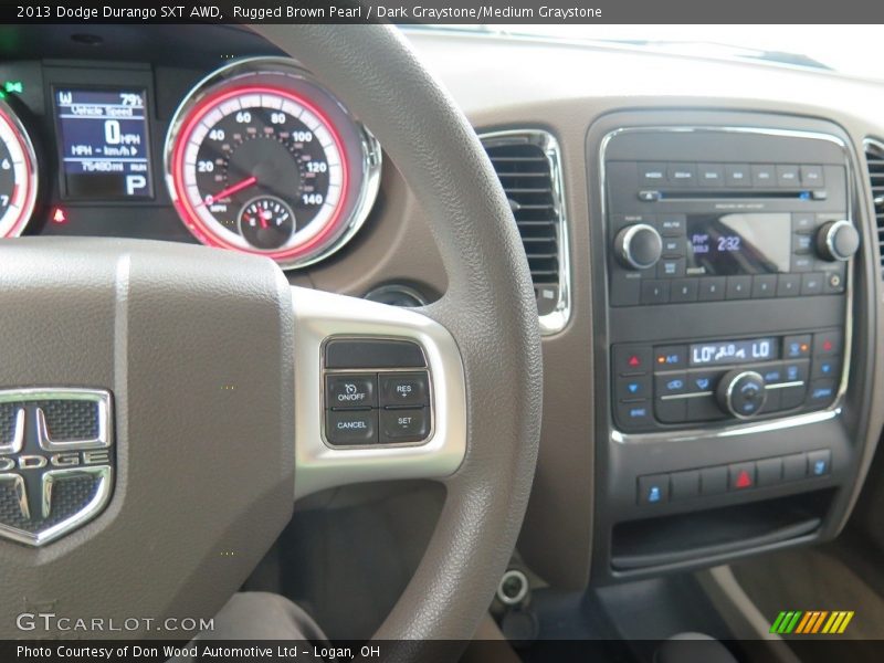 Rugged Brown Pearl / Dark Graystone/Medium Graystone 2013 Dodge Durango SXT AWD