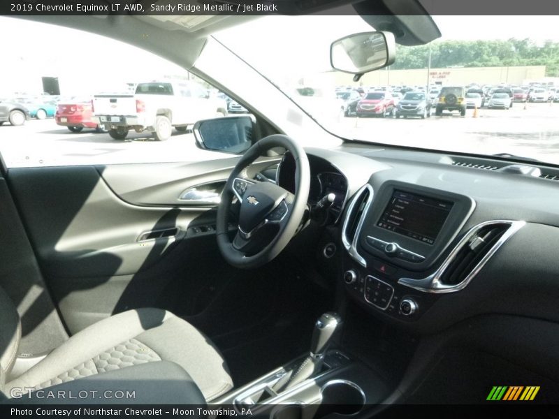 Sandy Ridge Metallic / Jet Black 2019 Chevrolet Equinox LT AWD