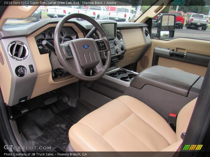 Shadow Black / Adobe 2016 Ford F350 Super Duty Lariat Crew Cab 4x4