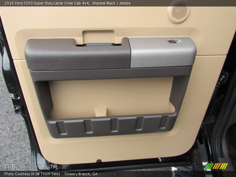 Shadow Black / Adobe 2016 Ford F350 Super Duty Lariat Crew Cab 4x4