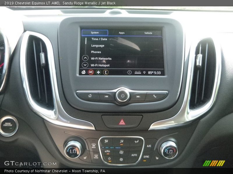 Sandy Ridge Metallic / Jet Black 2019 Chevrolet Equinox LT AWD