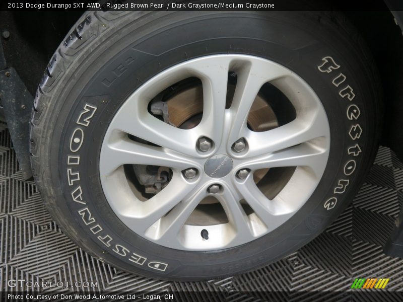Rugged Brown Pearl / Dark Graystone/Medium Graystone 2013 Dodge Durango SXT AWD