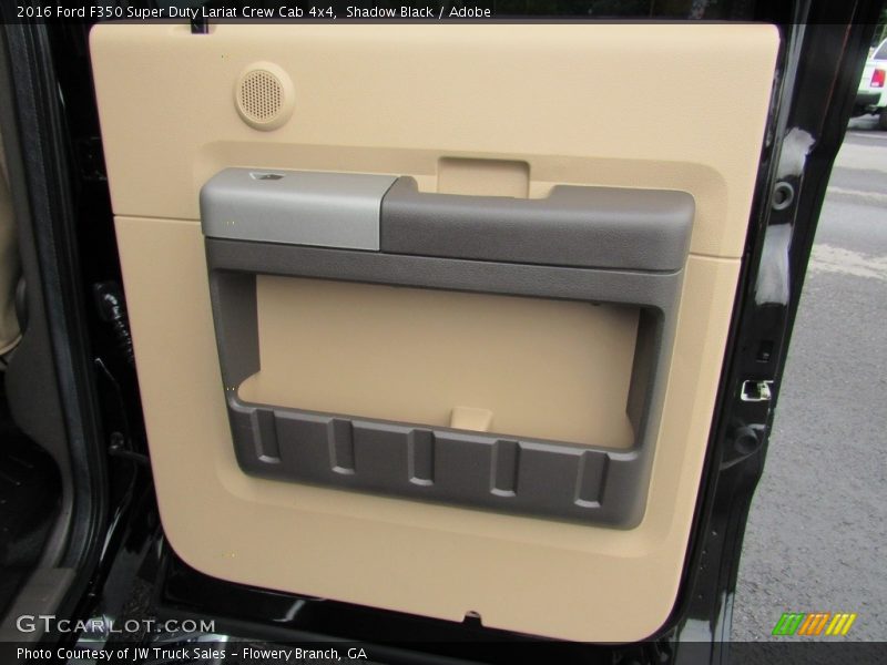 Shadow Black / Adobe 2016 Ford F350 Super Duty Lariat Crew Cab 4x4
